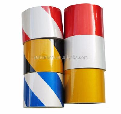 China Waterproof Hot Selling Adhesive Floor Marking PVC Tape For Safety Construction for sale