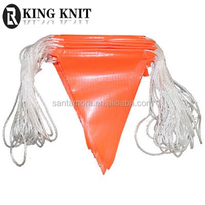 China Orange Safety Triangle Guard Flicking Flag for sale