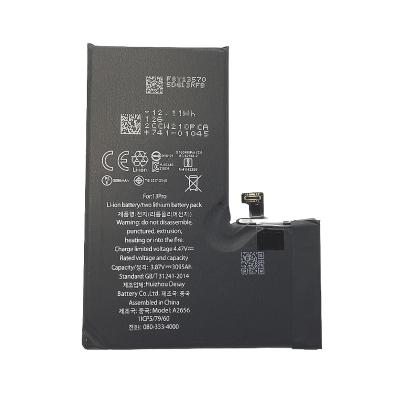 China Hot Sales Cell Phone Wholesale Smartphone Cell Phone Battery For iPhone 13 Pro Batteries With CE Certificate for sale