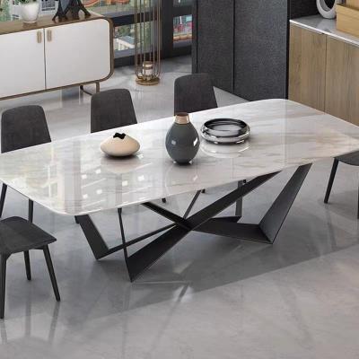 China Modern Home Furniture Dinning Room Table Sets Luxury Dining Table And Chair Set Table With Chairs for sale