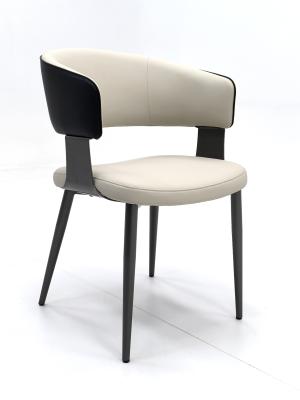 China Modern Metal Frame Light Luxury Dining Chair For Restaurant Dining Room Chair Furniture for sale