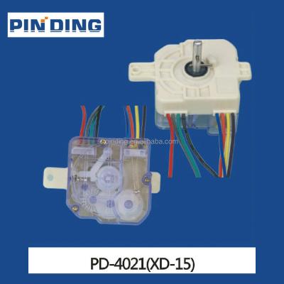 China Washing Machine Timer Washing Machine Plastic Spare Parts For PD-4021 15 Minute Timer for sale