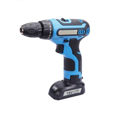 China Metal DIY Speed ​​2 Tool Power Craft Cordless Drill 18v Battery for sale