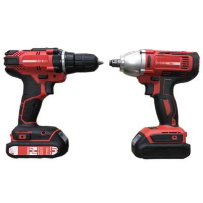 China Other Key 20v Cordless Cordless Drill Impact Drill Combo Kits for sale