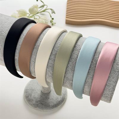 China Hairhoop accessories Hao Han Wholesale Fashion Hair Hoop 2023 European and American headbands wholesale colorful hair circle rubber bands for sale