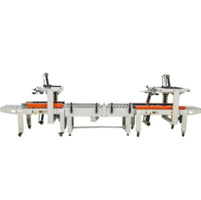 China Fully Automatic Box Sealing Machine Cardboard Box Cross Tape Sealing Machine for sale