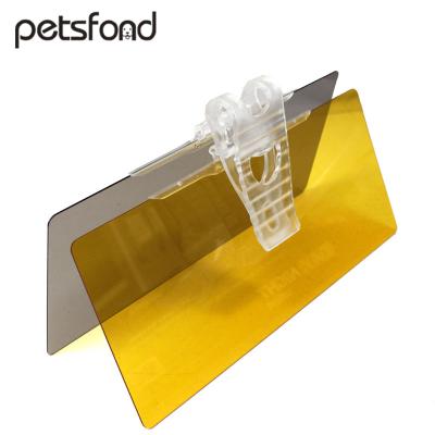 China Plexiglass PY190 Anti Glare Dazzle Car Sun Blocker Sun Visor For Day And Night for sale