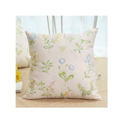 China Embroidery Design Decorative Floral Tile Covers Decorative Sofa Covers Various Chair Cushion for sale