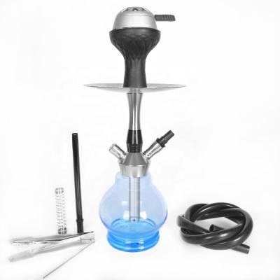 China Aluminum Made In China Factory Wholesale Stain Aluminum Alloy Hookah With Bowl Hookah Accessories Set for sale