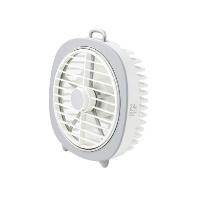 China 3D Brushless Portable Air Power DC Mini USB Fan With Near Light for sale