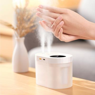 China Foam Soap Dispenser 4.2 Inch Simple Design Sanitizer Spray White Hygienic Alcohol Dispenser Dispenser For Public Disinfected Use for sale