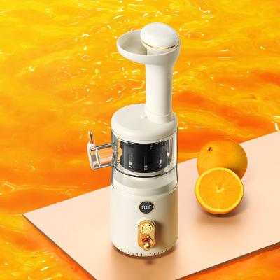 China Easy-cleaning Cordless Fast Home Car Delivery Orange Slow Juicer for sale