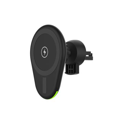 China Mobile Phone Qi Automatic Magnetic Car Wireless Charger for Different Phone Models for sale