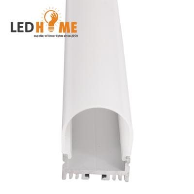 China Commercial& Housing Semi-rounded aluminum LED profile with heat sink high brightness for led lighting for sale