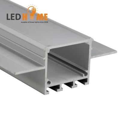 China Decorations Trimless Recessed Drywall Led Aluminum Profile For 12mm Width Led Strip for sale