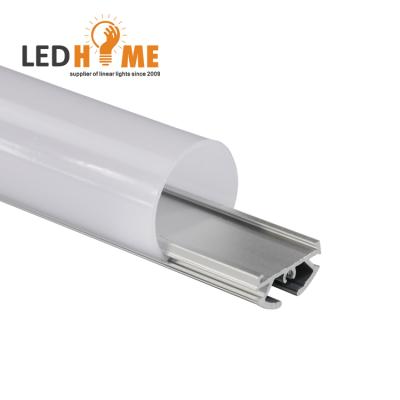 China Decorations Round Tube Dia 30mm Led Aluminum Extrusion Light Led Suspended Aluminum Profile for sale