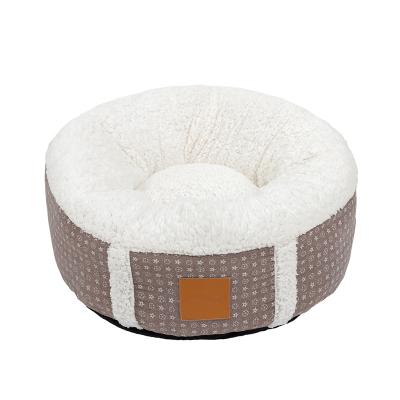 China Wash Mechanical Winter Warm Nest for Dogs and Cats Pet Bed Lamb Plush Cat Litter Mat Middle Large and Small Dog Pet Nest for sale