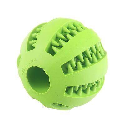 China Supplier Free Sample Viable Free Sample Food Rubber Pet Bite Ball Chew Dog Chew Dog Interactive Interactive Toy for sale