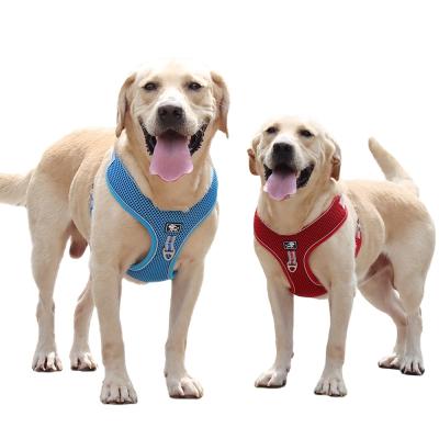 China Reflective Wholesale OEM Mesh Dog Harness Strap for sale