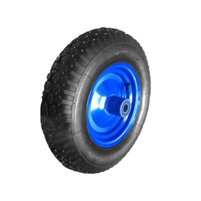 China Pneumatic Wheel Heavy Duty Pneumatic Rubber Inflatable Tire Tire Wheel For Hand Truck Trolley Wheelbarrow for sale