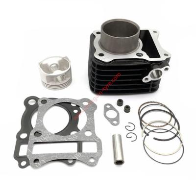 China Aluminum motorcycle cylinder kit for bajaj/TV cylinder kit with piston ring piston kit for sale