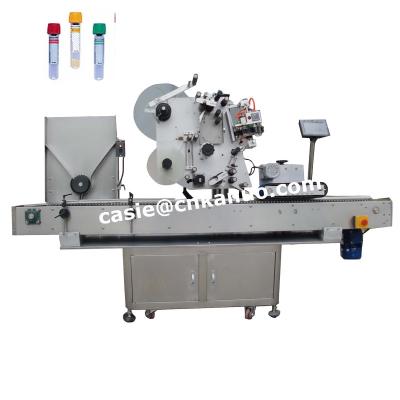 China Cosmetic universal horizontal paper tube labeling machine tube food use labeling machine soft tube labeling machine new multifunctional design 2022 for sale