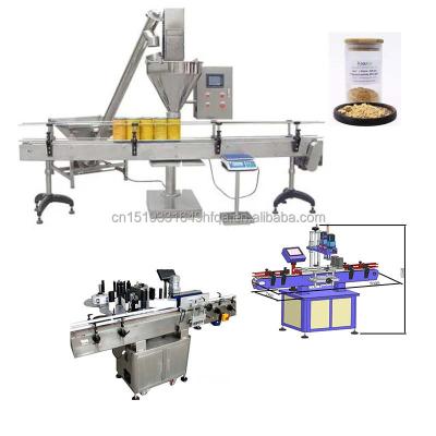 China Beverage Volumetric Filling Machine For Automatic Powder Packing Powder Fill Machine For Practical 2022 6 Bottles Multifunctional for sale