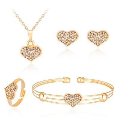 China 2021 newcomers jewelry sets fashion trendy wedding gift and luxury earring factory wholesale for sale