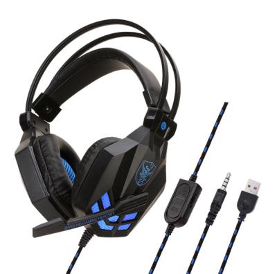 China SY850 earphone main suspension beam design can be spun straw appearance domainly e-sports with gaming microphone wired headset for sale