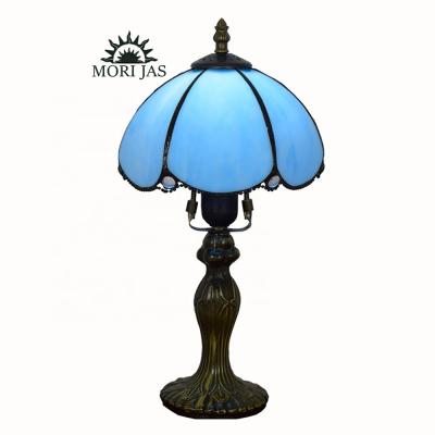 China EUROPEAN/Tiffany/Tiffany Creative European Mediterranean Bedroom Modern/Retro Bedside Lighting American Nostalgic Retros Decoration Lamp Vintage Table Lamps for sale