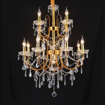 China Modern Luxury Hanging Chandelier Traditional Hotel Living Room Bedroom Tree Branch Pendant Lamp Elegant Glass Gold LED Glass Light for sale