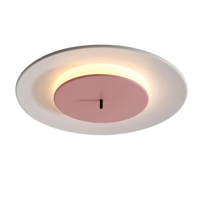 China Outdoor Mounted Danish Designer Led Modern Nordic Acrylic Ceiling Lamp Circular Ceiling Lamp Fashion Design Creative Fashion Bedroom Living Room Lights for sale