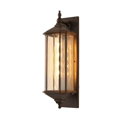 China European/American/Classic/Modern Outdoor European/American/Classic/Modern Vintage Wall Light IP55 Border Cube Bracket Wall Lamp Bulkhead Wall Light for sale