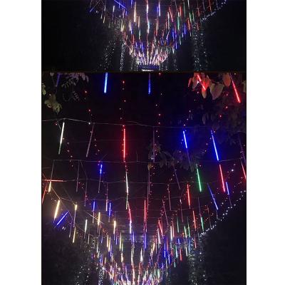 China 10m 20M 30M 50M 100M LED Meteor Rain Light String Lights 10m 20M 30M 50M 100M Waterproof Outdoor Home Christmas Party Wedding Holiday Decoration Garland Light for sale