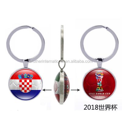 China 2018 World Cup Soccer Teams Key Flags Environmentally Friendly National Weather Gemstone Range for sale