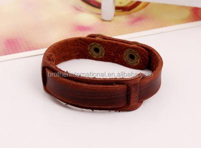 China China customized pu leather bracelet, empty leather bracelet, punk leather bracelet for sale