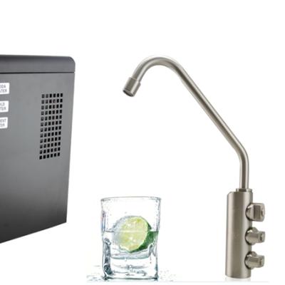 China Thermostatic Faucets Shimmering Under Sink Refrigerator Home Maker Soda Water Pure Ice Water With Kitchen Faucet Set for sale