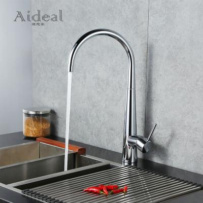 China Other high quality fashion chrome commercial cold and hot water kitchen sink faucets for sale