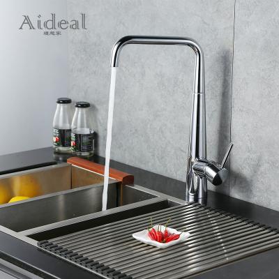 China Hot Sale Thermostatic Classic Goose-Neck Family Faucets Family Style Kitchen Sink Rotating Faucets Use for sale