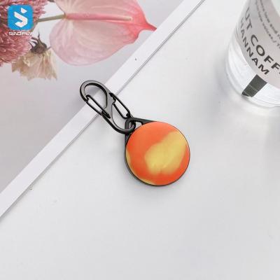 China Wholesale Hot Popular Anti-fall Locator Tracker PU TPU Discolor Case For Airtag for sale