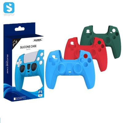 China Game Controller Silicon Case For PS5 Game Accessories For Playstation 5 Silicone Anti-Slip Cover For PS5 Controller Sleeve Skin Case for sale