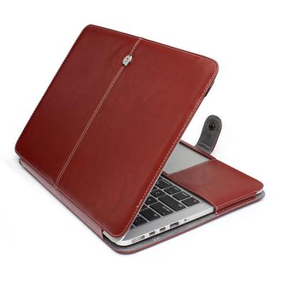 China Eco - Friendly Leather Laptop Case Pro 13 , MacBook 13 Mainframe Leather Carry Case For MacBook Pro Retina 13.3 for sale