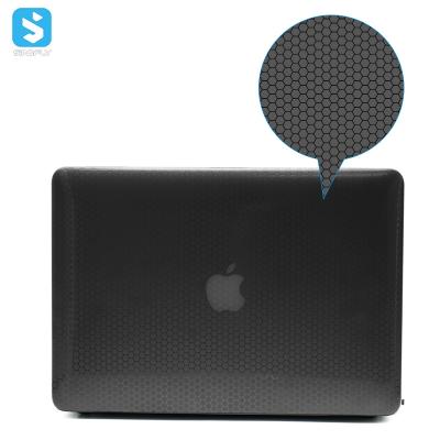 China Child Friendly Honeycomb Pattern Hard Shell Case Cover For Macbook Pro Air Laptop Accessories for sale