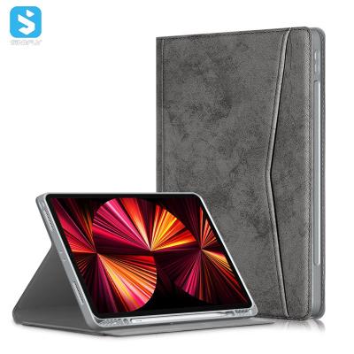 China Child Friendly TPU PU Leather Case Soft Back Cover With Pencil Slot For iPad Pro 11 2021 2020 2018 Tablets Case for sale