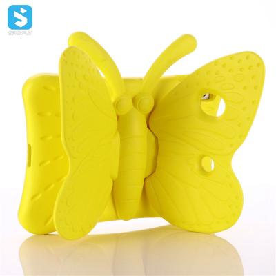 China Child Friendly Kids Butterfly Case For iPad 9.7 2017/2018 Stand Eva Tablet Case For iPad 97 for sale