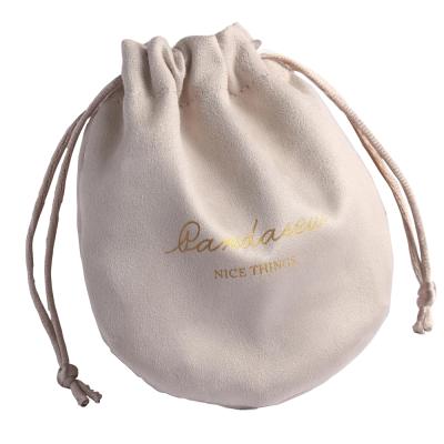 China wenwan custom jewelry bag kit jewelry bag small pilou blessing flannel bag mouth package jewelry storage cloth bag for sale