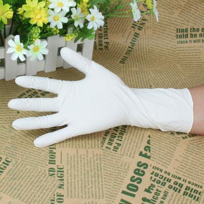 China Nitrile Latex Anti-Slip Gloves Thickened Commercial Tattoo Beauty Wear-proof PVC Waterproof Gloves for sale