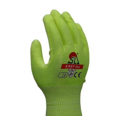 China Anti-Cut Anti Cut 5 HPPE Glove Shell With PU Liner Gloves For Industry for sale