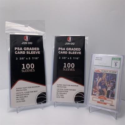 China Fashion PSA Sleeves Rated PCB Sleeves BGS SGC CSG Resealable Sleeve JO-K-090 for sale