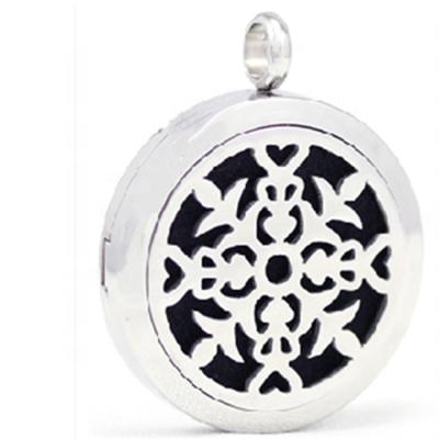 China TRENDY Fashion Jewelry Gift 316L Stainless Steel Aroma Oil Diffuser Pendant Necklace Pendant for sale